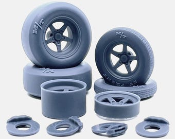 Kansei KNP 17" wheels with Michelin Tires UNPAINTED