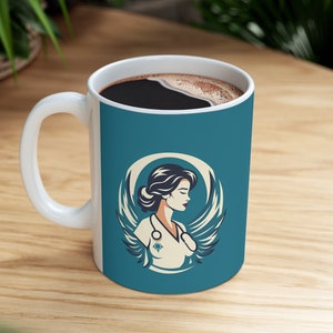 Nurses Coffee Mug: Celebrate Nurse Life with Stylish and Heartwarming Ceramic Mugs, Gift for a Nurse/Healthcare Professional