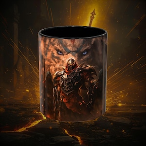 Customizable League of Legends Zed Epic Theme Mug | Gamer Coffe Cup