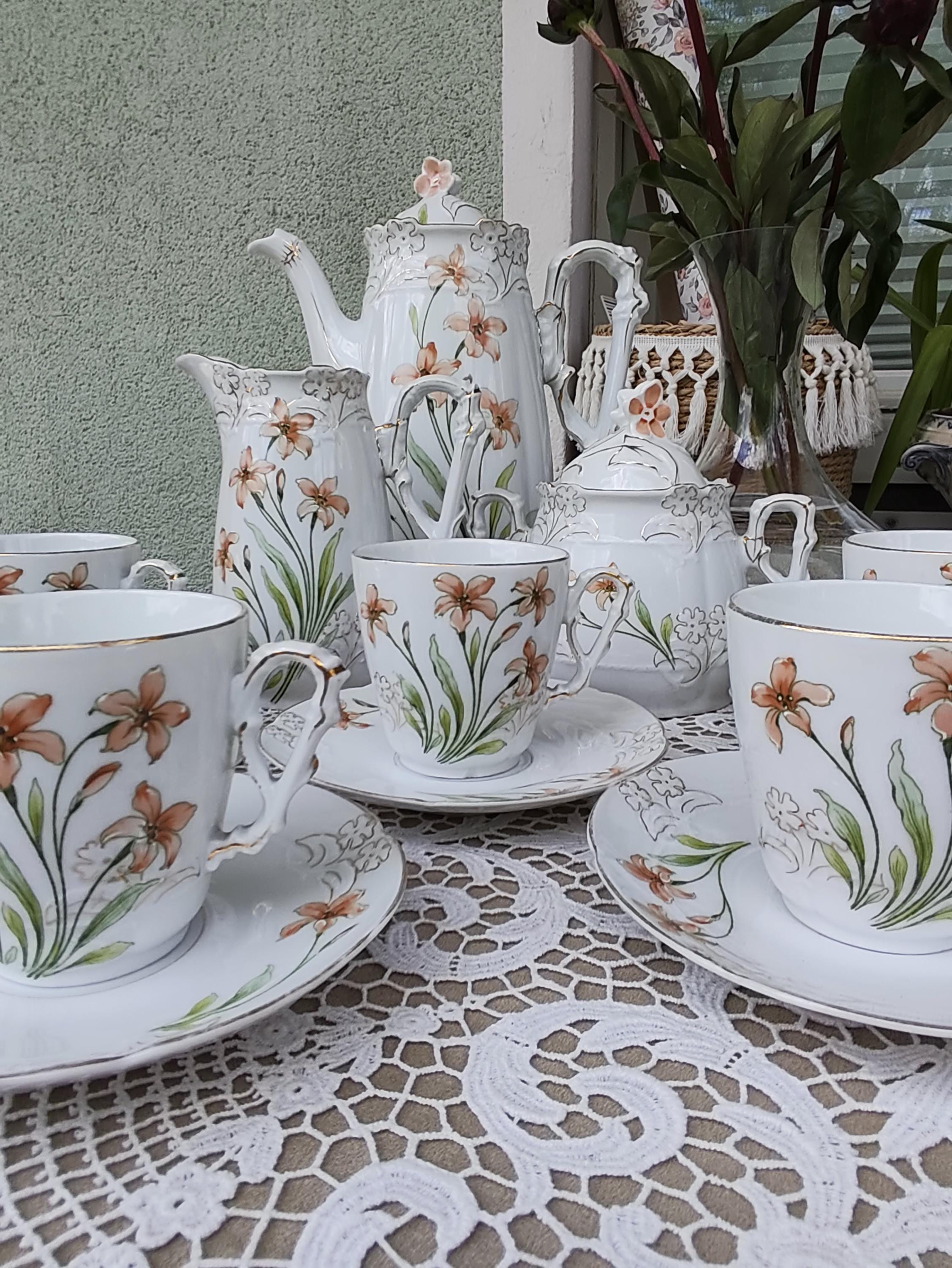 Jugendstil porcelain service