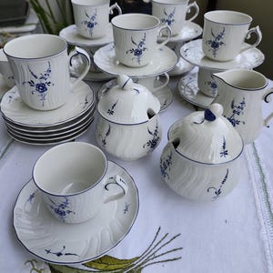 Alte blau tasse