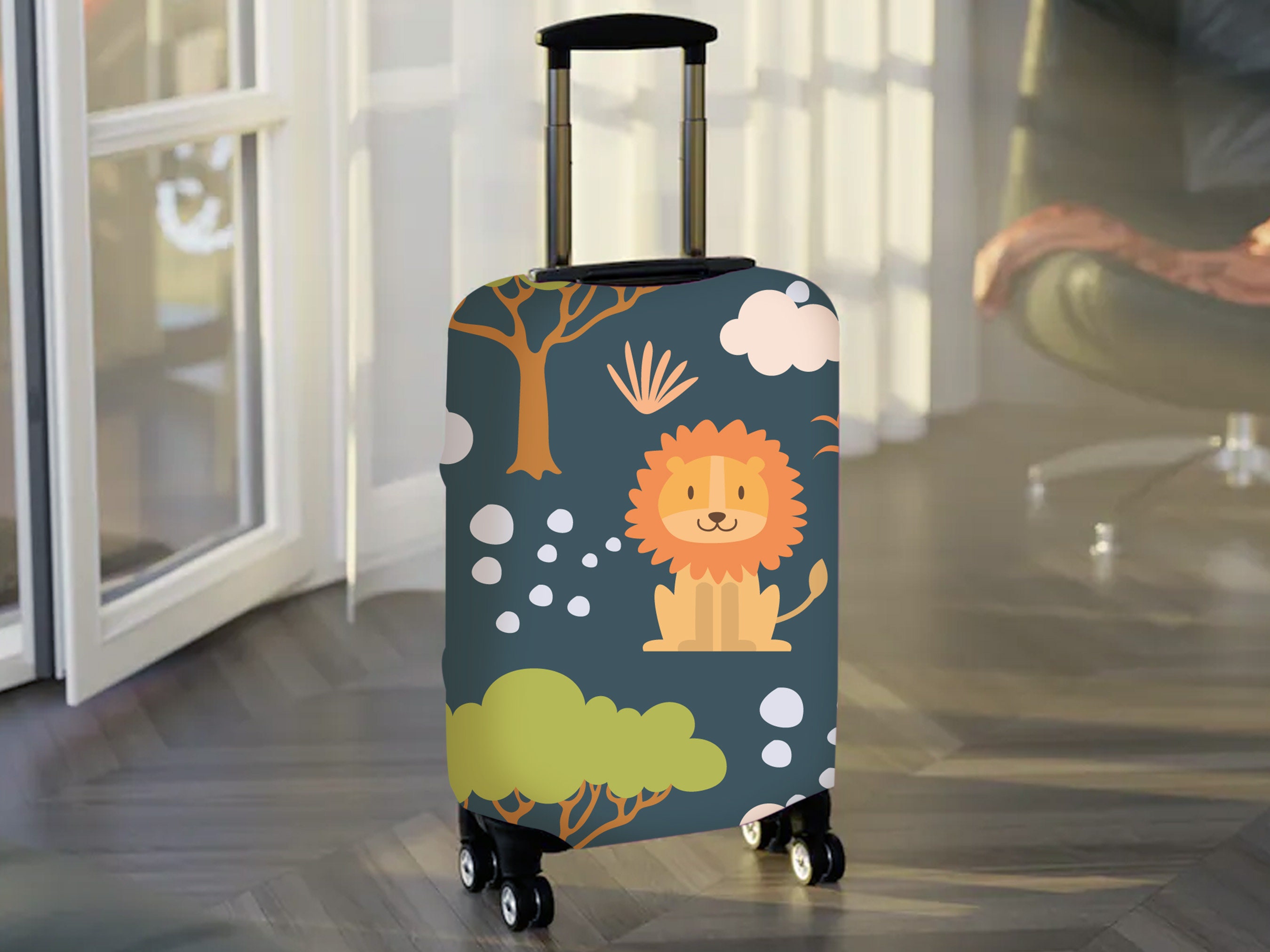 Minimalist Luggage Jungle Luggage Bag Suitcase Minimalist Etsy