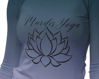 Women's rash guard for jiu jitsu for women ladies rash guard for brazilian jiu jitsu female grappler rash guard no rank murder yoga
