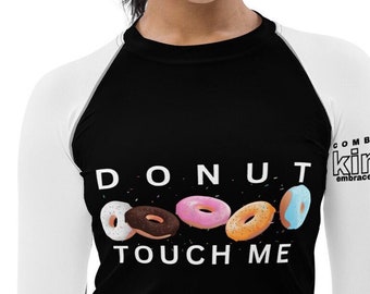 women's bjj rash guard donut rash guard for women jiu jitsu unranked rash guard for no gi brazilian jiu jitsu rash guard ladies rash guard