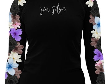 Women's BJJ Rash Guard Unranked Rash Guard Belt Colors Rash Guard Jiu Jitsu Rash Guard No Gi Under Gi Shirt