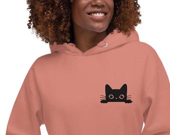 Katzen Hoodie für Katzenliebhaber Katzenmama Hoodie Niedliches Katzen Hoodie Katzen-Sweatshirt Geschenk für Katzenliebhaber