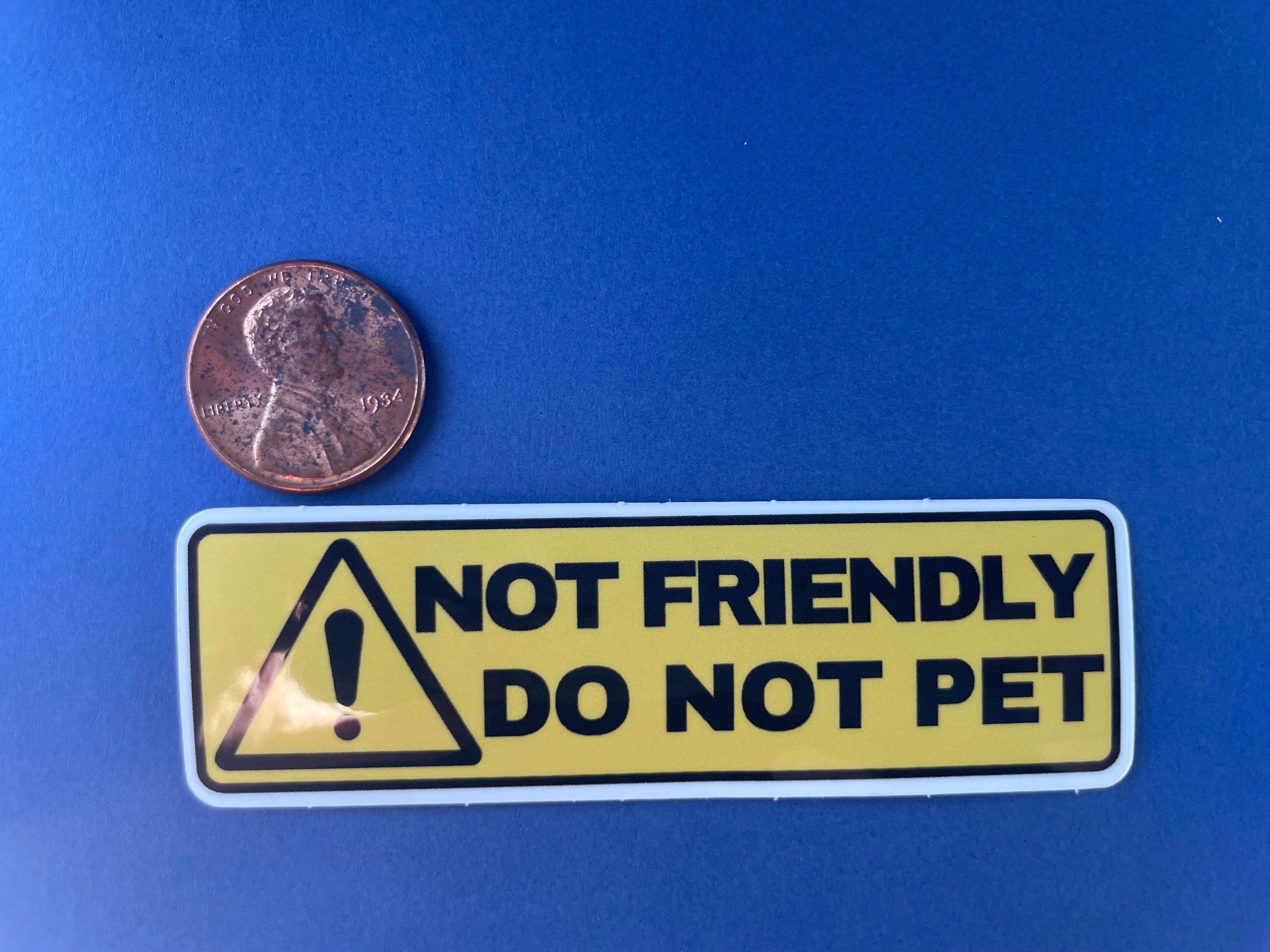 Warning Introvert Sticker Introvert Sticker Funny Sticker for Introvert Pride Warning Label for ...