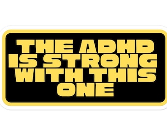 Pegatina TDAH para niños con TDAH pegatina de Star Wars para niños con TDAH niños neurodivergentes