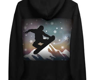 Snowboarder Hoodie for Snowboarder Gift for Snowboarder Stand Sideways Hoodie Snowboarding Hoodie