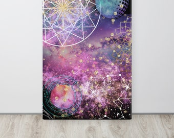 Galaxy abstract wall art pink themed wall art pink abstract art cosmos art pink galaxy pink stars wall art