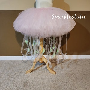 H02 Pale pink Jellyfish tutu (With Sewn in satin LINING)// Jellyfish custom //(many colors available)