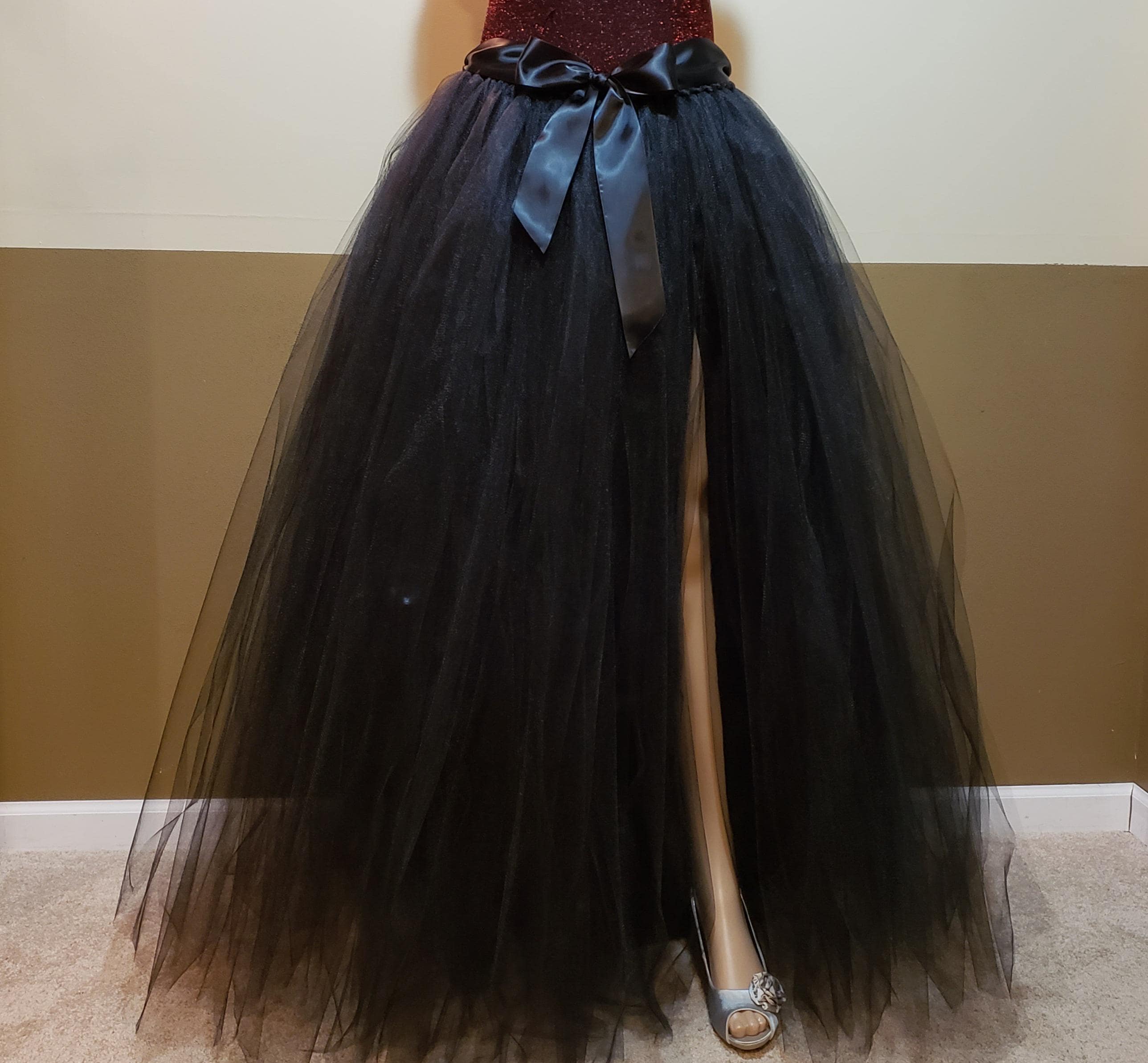 Leather Tulle Dress - Etsy Leather Tulle Dress - Etsy