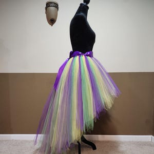 Jupe Courte En Tulle Noir Avec Paillettes - Style Tutu - Pour Fête, Noël, Danse, Soirée - Femme