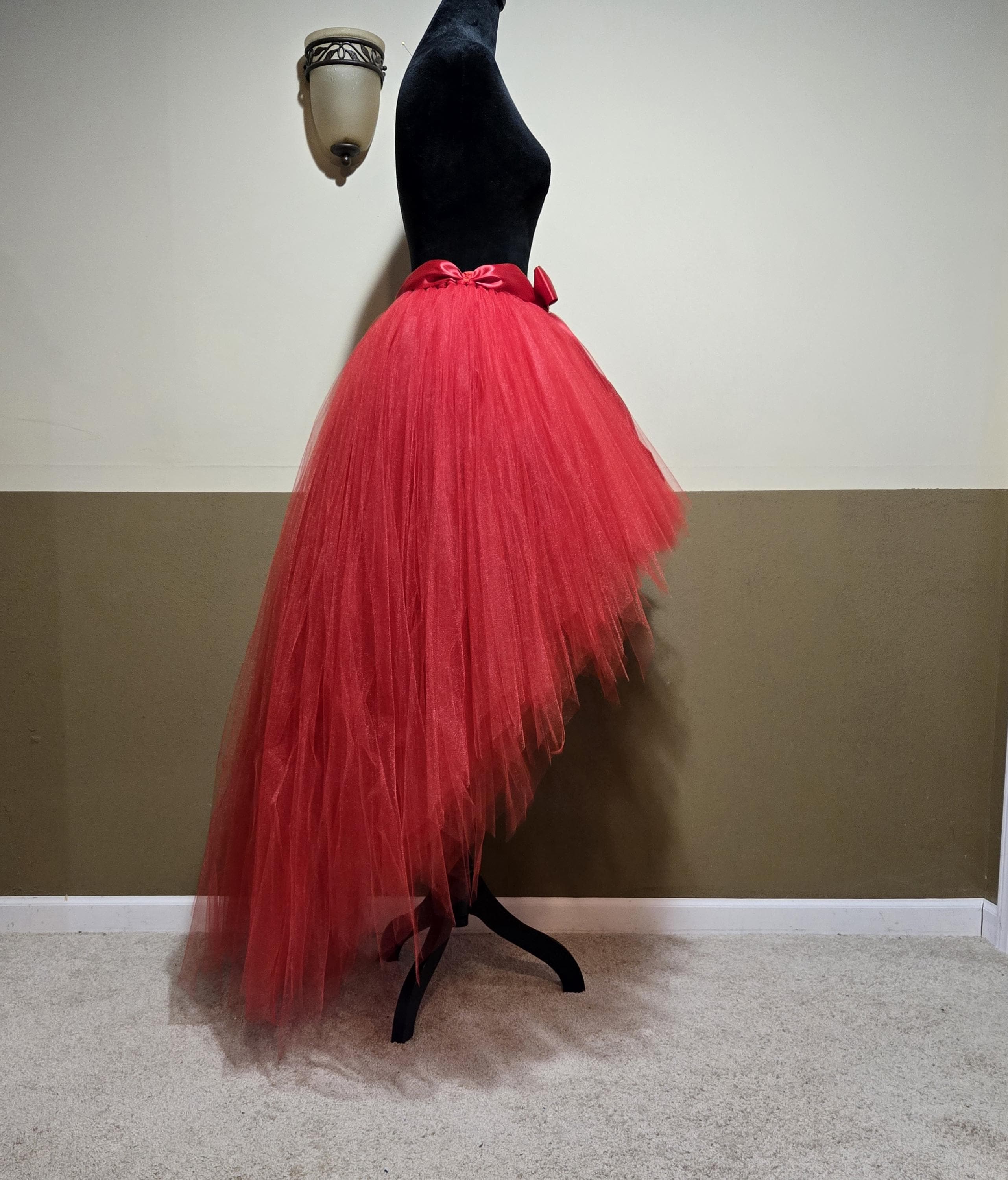 High Low Tulle Skirt