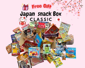 Japansk snackslåda, anime kawaii-godsaker, utvalda japanska snacks, säsongsbetonade läckerheter