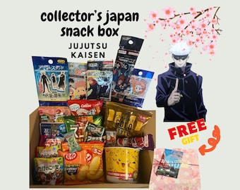 Jujutsu Kaisen Collector's Snack Crate | Authentic Japanese Snacks Anime March Box