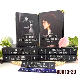 All the Wrong Things & The Right Thing to Do Fanfiction Hardcover Set – Collector’s Edition
