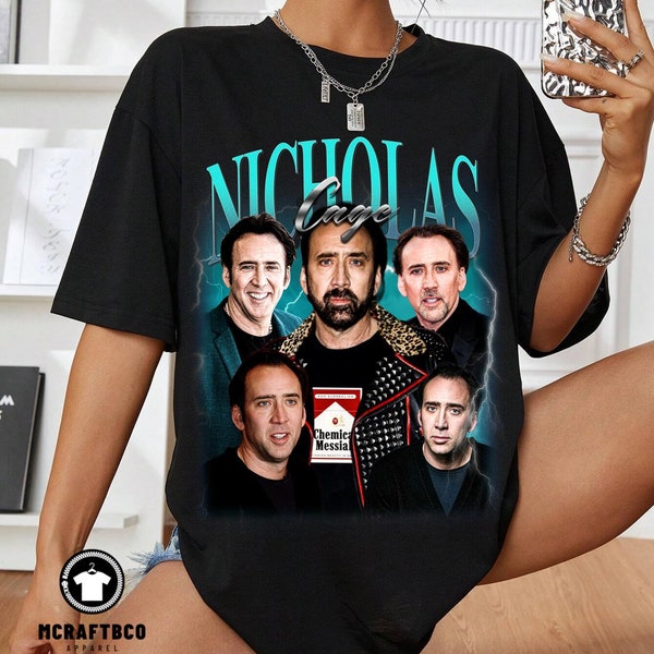 Nicolas Cage - Etsy