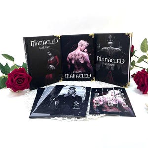 Manacled Book - Deluxe 3-Volume Edition with Illustrations - Complete Series. Exclusive Poster Gift Set Included, New version