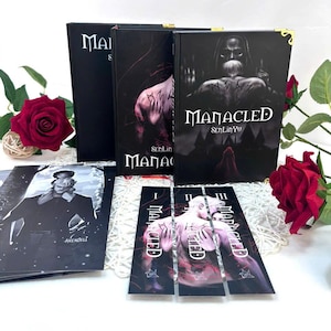 Manacled Book - Deluxe 3-Volume Edition with Illustrations - Complete Series. Exclusive Poster Gift Set Included, New version