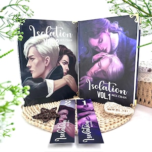 ISOLATION Book . Isolation 2 style Hardcover Bookbinding. Hardcover Collection . gift for her with 2 bonus posters