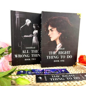 Zestaw twardookładkowy Fanfiction All the Wrong Things & The Right Thing to Do – Edycja kolekcjonerska