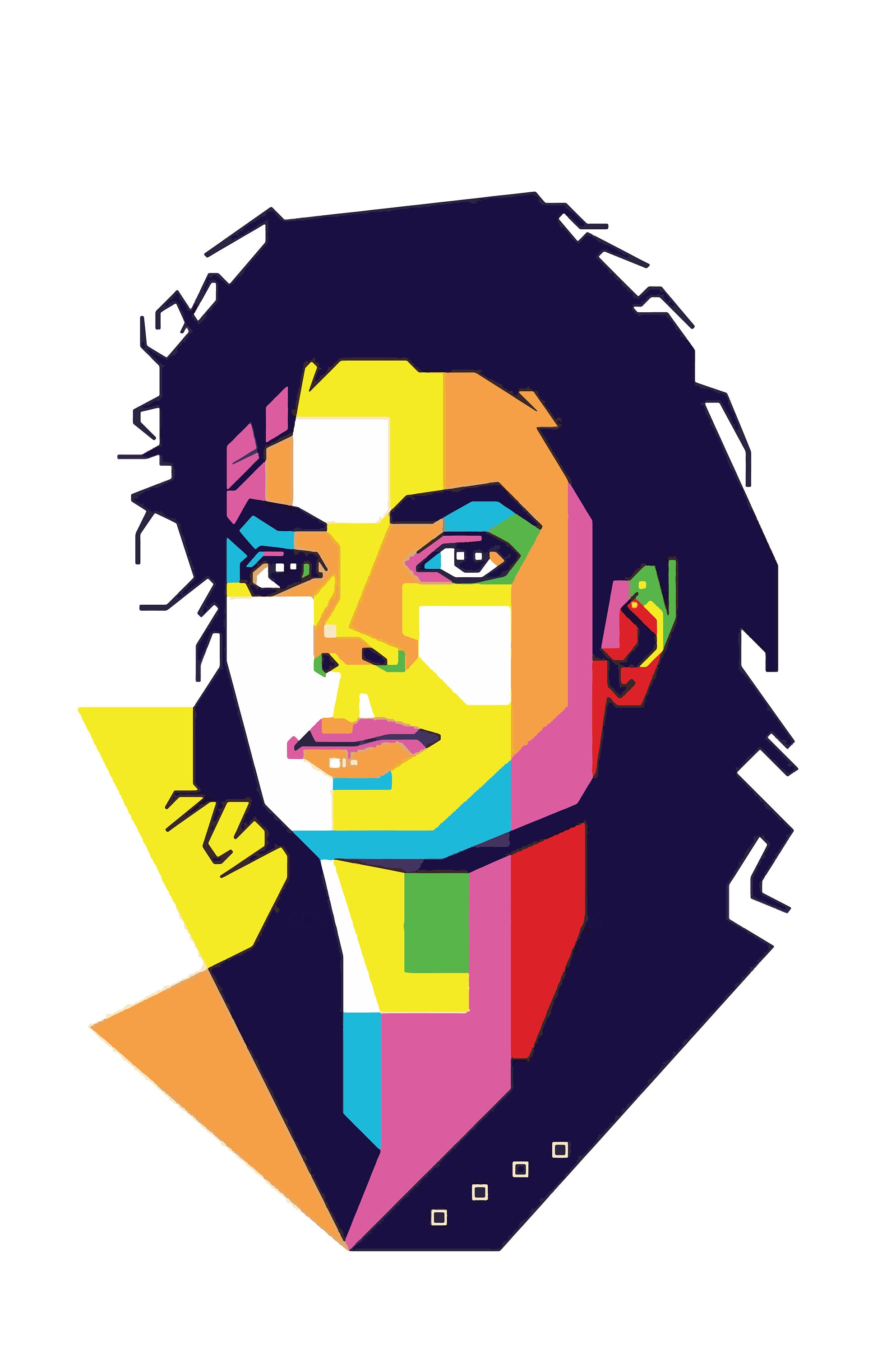 Micheal Jackson WPAP Art / Wall Decor / Micheal Jackson Etsy