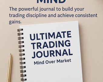 Ultimate Trading Journal PDF – Stock, Crypto, Forex, Day Trading Planner – Printable Digital Download