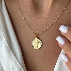 Mermaid Necklace • 14K Gold Plated • 925K Sterling Silver • Siren Pendant • Sea Girl Necklace • Gift for Her • Minimalist Gift for Daughter