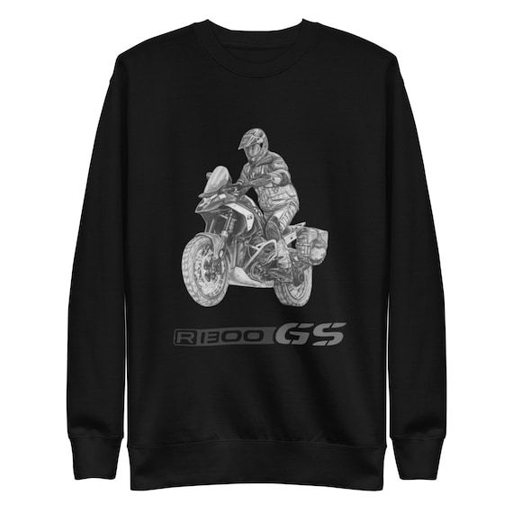Sweat-shirt unisexe haut de gamme BMW R1300GS ADV Rider France