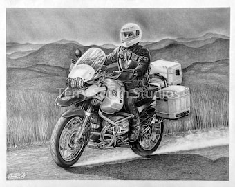 Impresión de edición limitada de la BMW R1150GSA