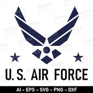 Luchtmacht Svg, digitale download Us Air Force Svg, leger Svg Cut-bestand, militaire Svg Design, patriottische Svg, United State Airforce Sign, Usa Svg