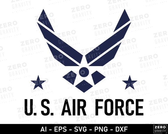 Airforce Svg, Digital Download Us Air Force Svg, Army Svg Cut File, Military Svg Design, Patriotic Svg, United State Airforce Sign, Usa Svg