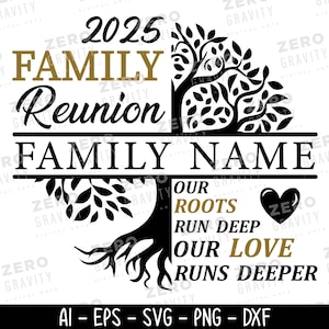 Family Reunion SVG 2025, Our Roots Run Deep Family Reunion Svg Family Reunion Shirt Svg, Family Reunion Tree Svg, Family Reunion Svg Png