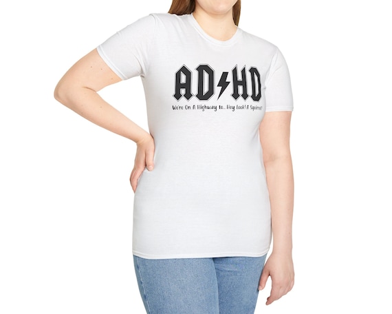 adhd tシャツ dinoworks adhdhard 白 White