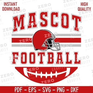 Custom Football Name Svg Files for Cricut, Football Shirt Svg, Personalized Football Design Png, Football Team Name Svg, Football Png