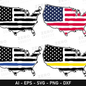 Pacote Svg de mapas dos Estados Unidos, arquivos digitais de mapas dos EUA para Cricut, mapa dos EUA e bandeira americana Svg, 4 de julho Svg, bandeira americana Png, EUA Png