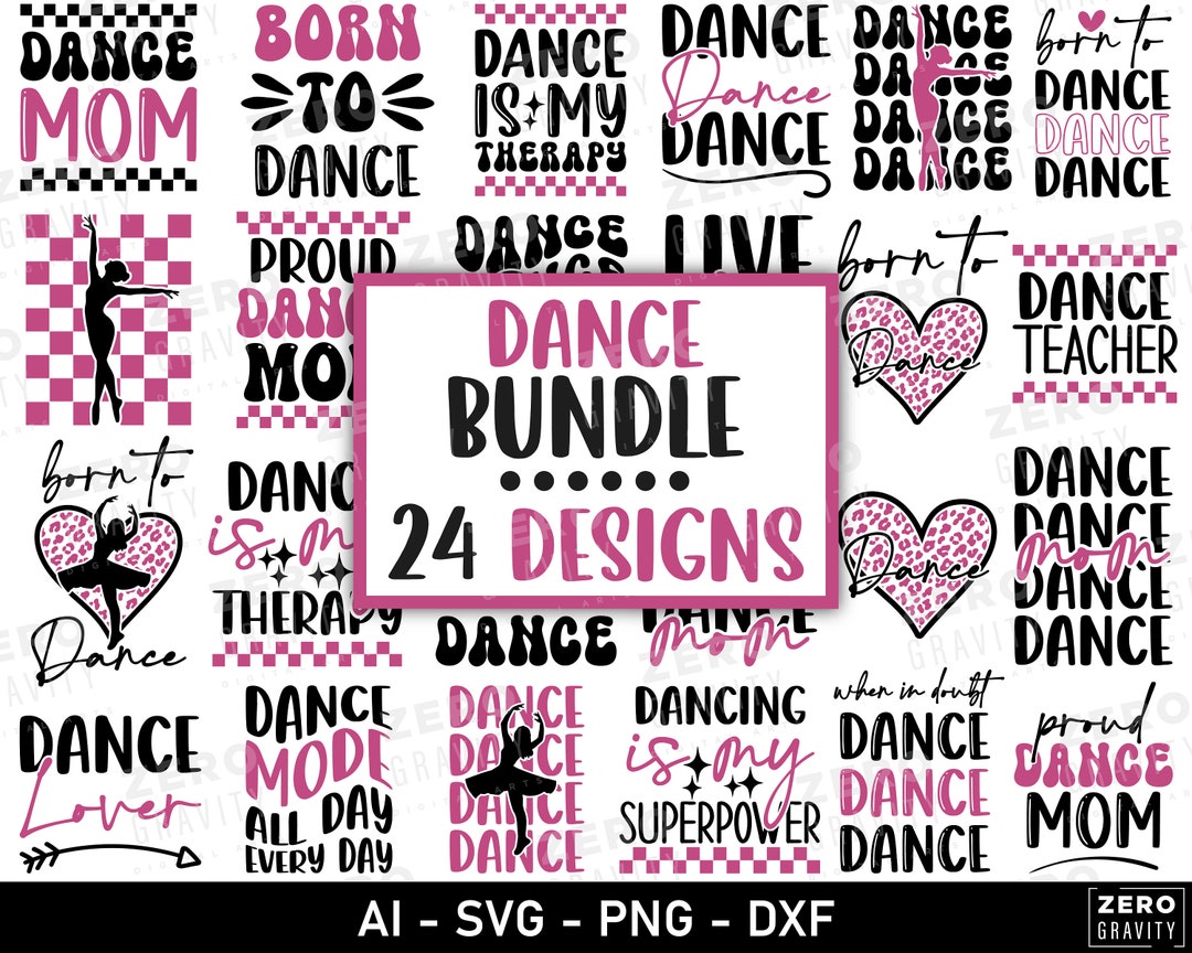 Dance Svg Bundle, Dance Mom Svg for Shirts, Dance Mom Era Svg, Digital ...