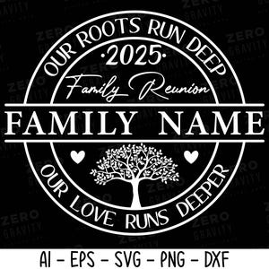 Aangepaste familiereünie Svg 2025, onze wortels lopen diep familiereünie Svg familiereünie Shirt Svg, familiereünie boom Svg, familiereünie png