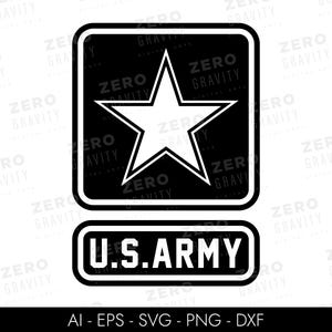 Us Army Svg Clip Art, Instant Download, Army Svg for Cut Files, Armed Forces Svg, Digital Patriotic Shirt Svg, Silhouette, Cnc Files, Dxf