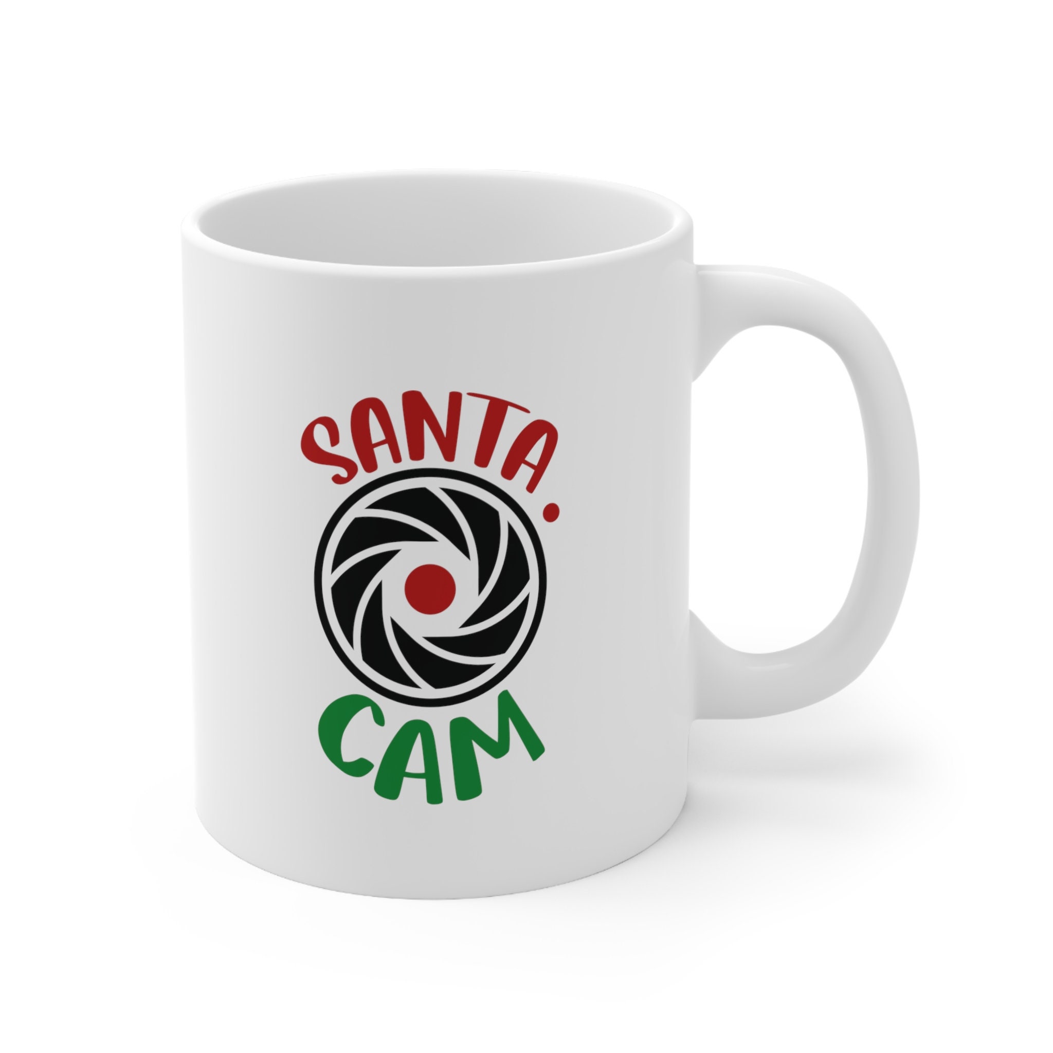 Santa Cam Svg for Christmas, Digital Download Santa Cam Ornament Svg ...
