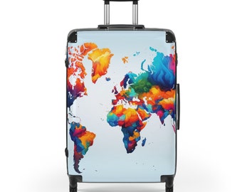 Travel the World Luggage: Hardshell Suitcase