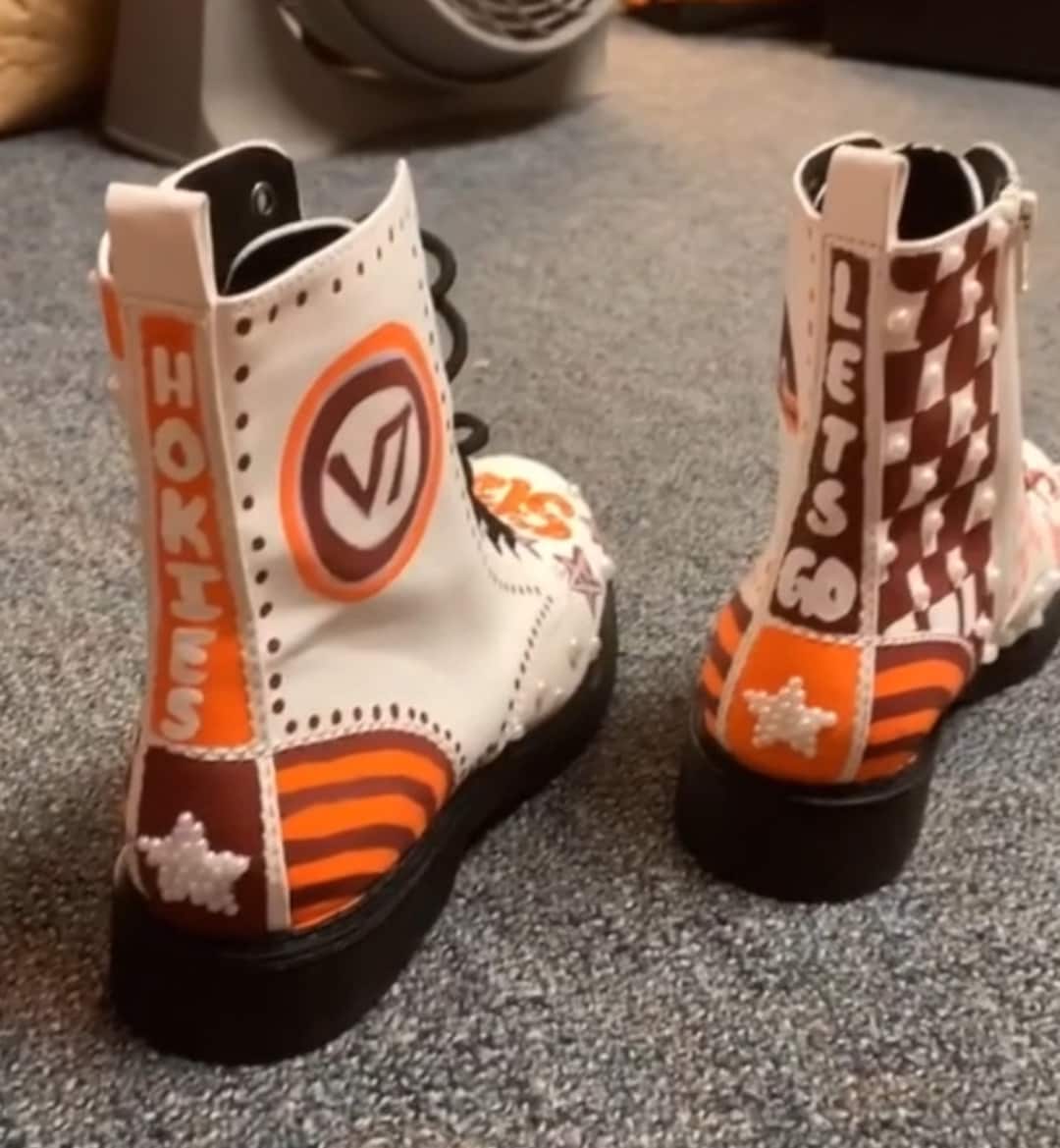 Custom Game Day Boots - Etsy