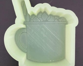 M134 Heiße Schokolade Tasse Silikonform