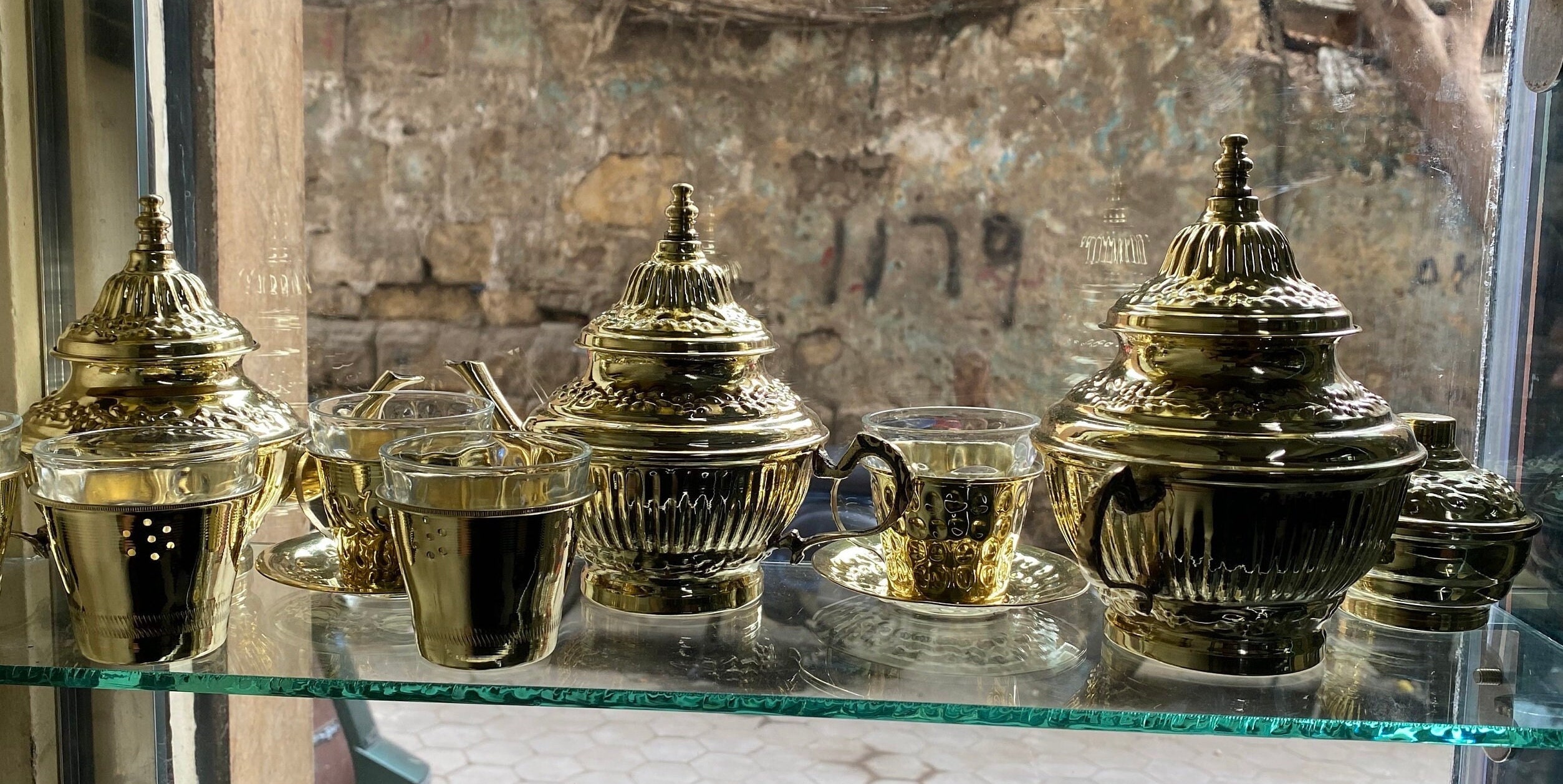 Brass/copper Teapot Egyptian Made Etsy