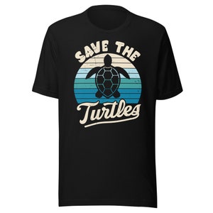Save the turtles Unisex t-shirt, sea turtle lover gifts, beach vacation shirt, ocean shirt, save our planet shirt, sea life shirt,
