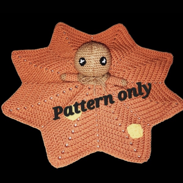 Crochet Scarecrow Lovey Pattern