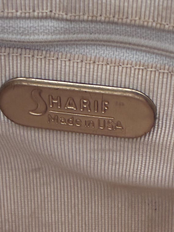 Rare fabric patchwork with leather lizard snake e… - image 11