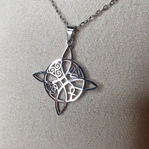 Witch's Knot Pendant Necklace image 6