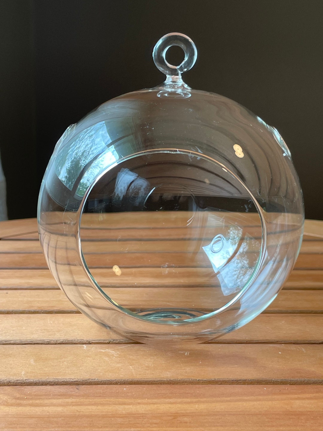 5 Glass Terrarium Globe Etsy